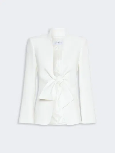 MAX MARA VESTE EN CADY AVEC LIENS