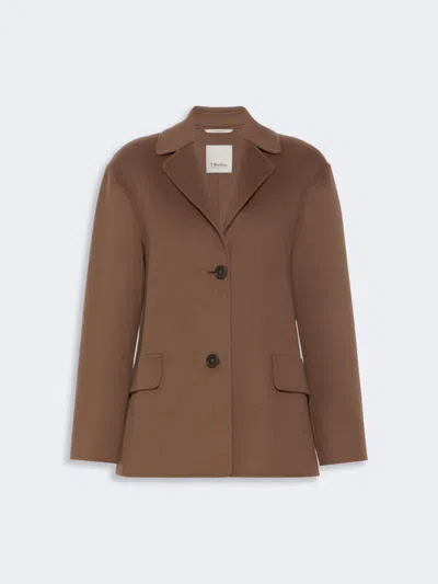 MAX MARA VESTE EN DRAP DE LAINE