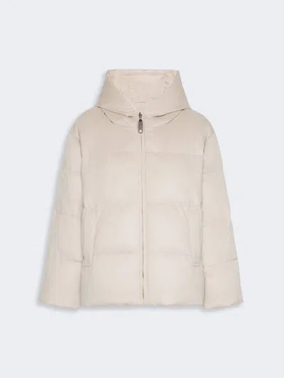 Max Mara Veste Rembourrée Réversible En Chameau In Neutral