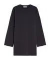 Max Mara Vestido De Punto De Viscosa In Black