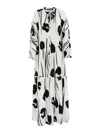 Max Mara Blackwhite Eles Dress In White