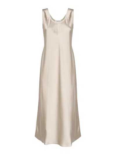 MAX MARA VESTIDO MIDI - BEIS