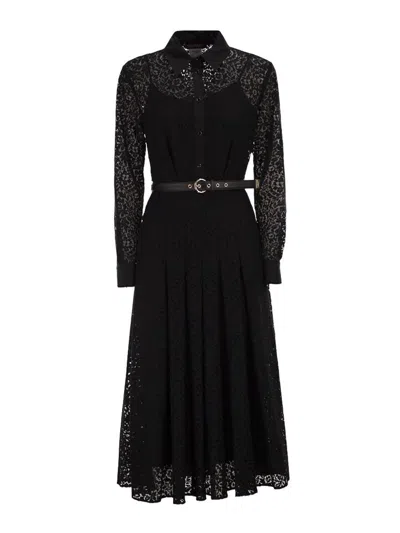 Max Mara Vestido Midi - Negro In Black