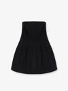 Max Mara Betel Mini Dress In Black