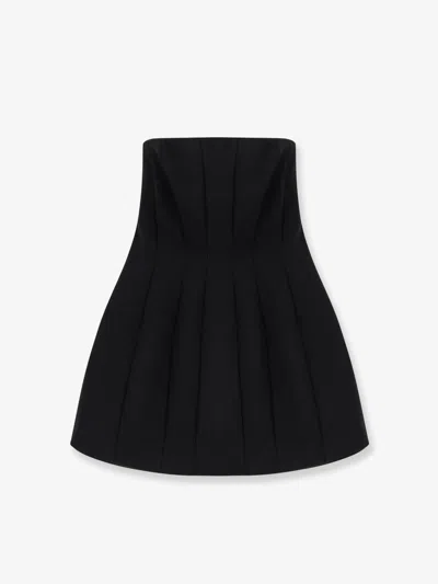 Max Mara Betel Mini Dress In Black