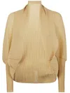 Max Mara Vesuvius Cape Accessories In Neutral