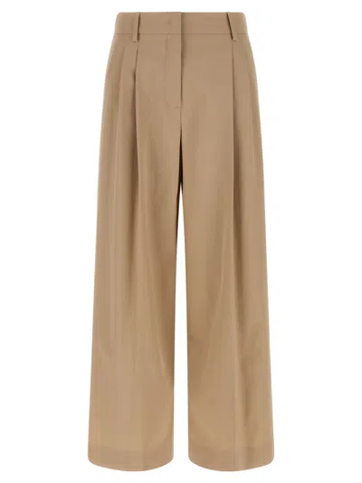 Max Mara 'vettura' Pants In Brown