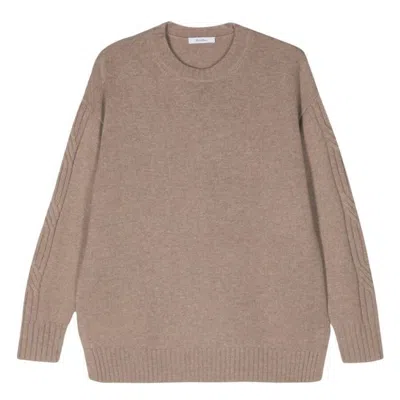 MAX MARA MAX MARA VICINI CABLE-KNIT  CASHMERE SWEATER