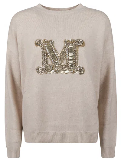 Max Mara Vicolo Sweater In Beige