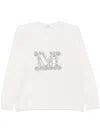 Max Mara Wool-cashmere Palato Sweater In White