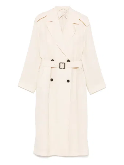 Max Mara Vieste Coat In Neutrals