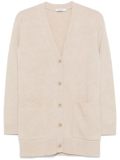 Max Mara Villar Cardigan In Pink