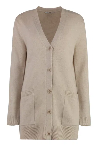 MAX MARA VILLAR WOOL AND CASHMERE CARDIGAN