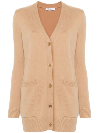 MAX MARA MAX MARA VILLAR WOOL AND CASHMERE CARDIGAN WITH SEQUINS