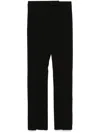 Max Mara Tailored Trousers With Double-breasted Blazer In Black