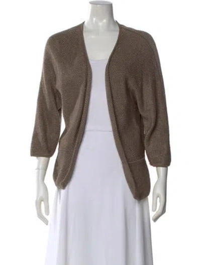 Pre-owned Max Mara Vintage Cashmere Sweater In Brown