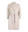 Max Mara Pepaia Wool-cashmere Coat In Nude