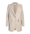 Max Mara Acacia 1234 Blazer In Beige