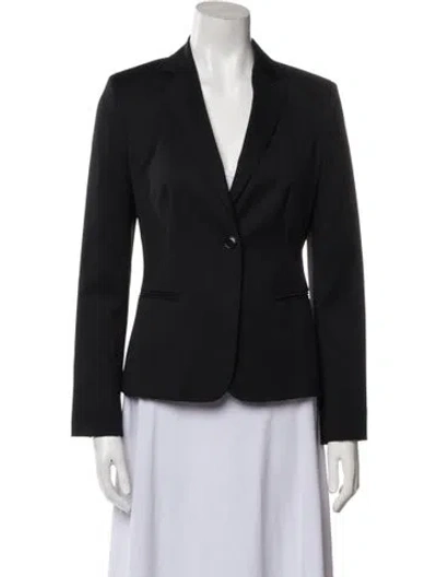 Pre-owned Max Mara Virgin Wool Blazer In Blue