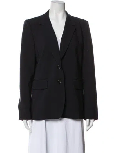 Pre-owned Max Mara Virgin Wool Blazer In Gray