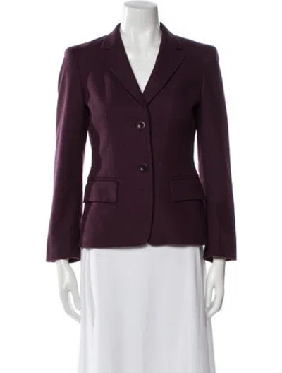 Pre-owned Max Mara Virgin Wool Blazer In Multi