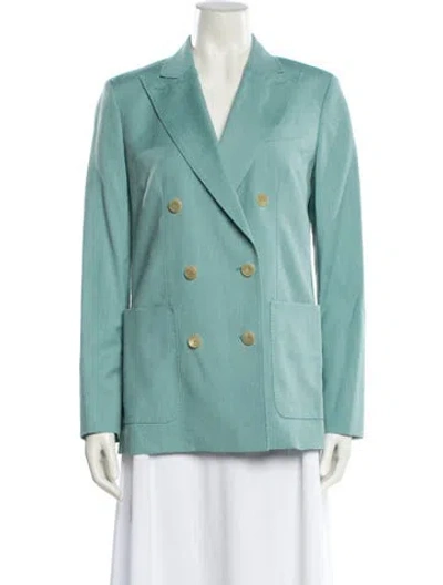 Pre-owned Max Mara Virgin Wool Blazer In Multi