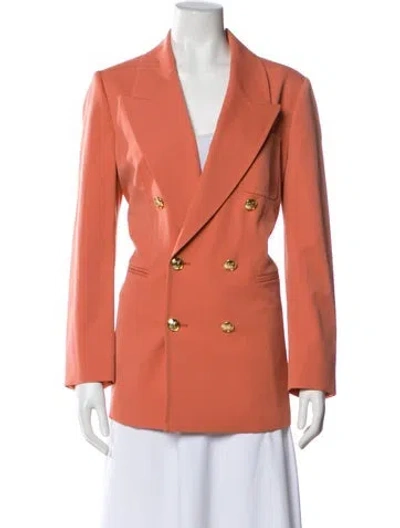 Pre-owned Max Mara Virgin Wool Blazer In Neutral