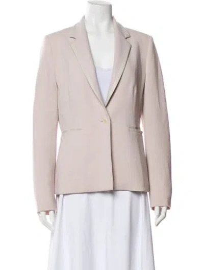 Pre-owned Max Mara Virgin Wool Blazer In Pink