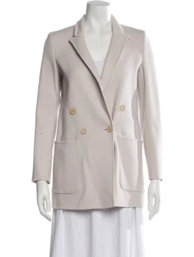 Pre-owned Max Mara Virgin Wool Blazer In Pink