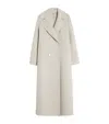 Max Mara Virgin Wool Coat In Beige
