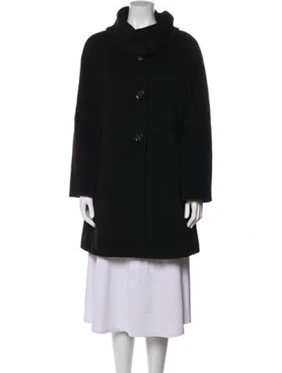 Pre-owned Max Mara Virgin Wool Coat In Brown