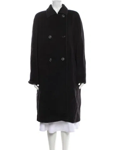Pre-owned Max Mara Virgin Wool Coat In Gray