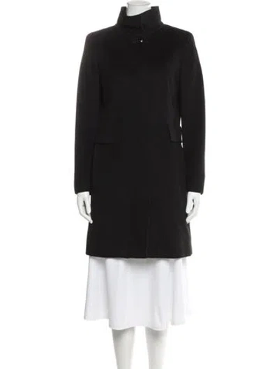 Pre-owned Max Mara Virgin Wool Coat In Gray