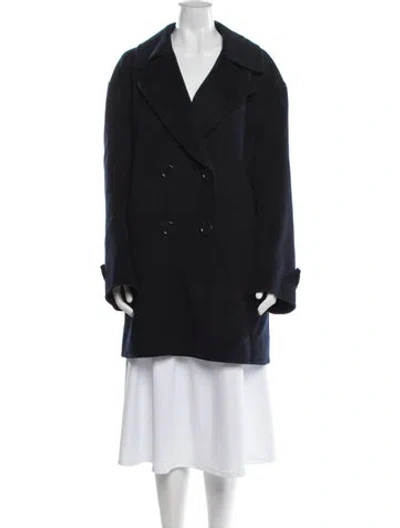 Pre-owned Max Mara Virgin Wool Coat In Multi