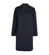 Max Mara Virgin Wool Coat In Navy