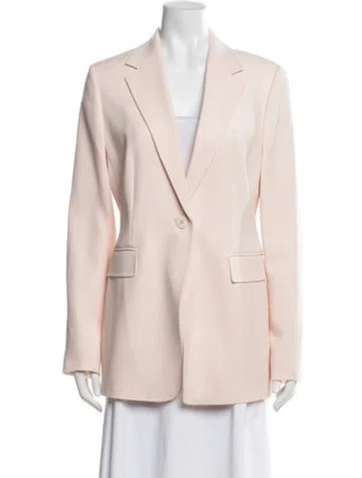 Pre-owned Max Mara Virgin Wool Coat In Pink