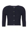 Max Mara Virgin Wool Cropped Cardigan In Multi