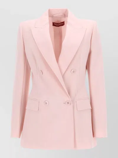 Max Mara Virgin Wool Double-breasted Jacket