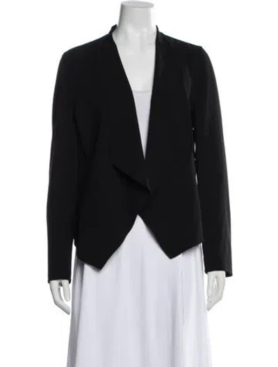 Pre-owned Max Mara Virgin Wool Evening Jacket In Black