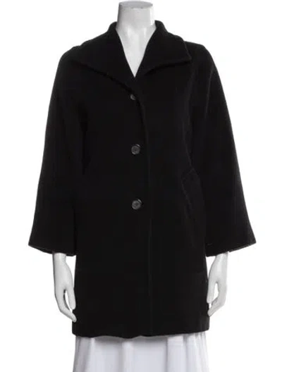 Pre-owned Max Mara Virgin Wool Jacket In Black