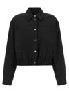Max Mara Virgin Wool Jacket In Black