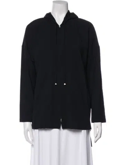 Pre-owned Max Mara Virgin Wool Jacket In Blue
