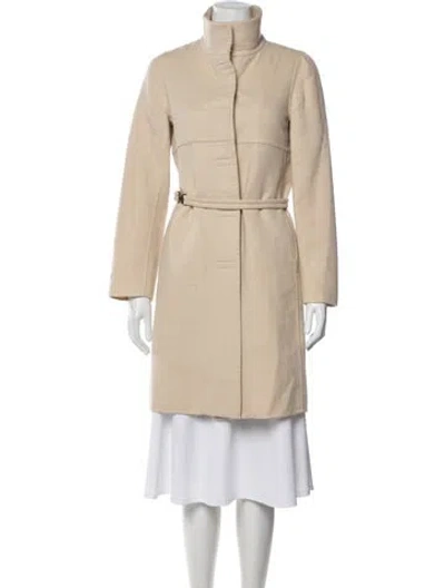 Pre-owned Max Mara Virgin Wool Jacket In Neutral