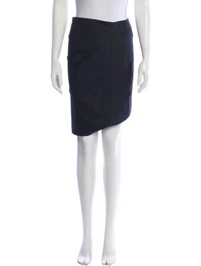 Pre-owned Max Mara Virgin Wool Knee-length Skirt