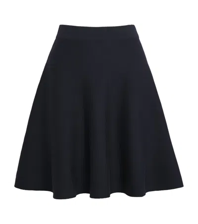 MAX MARA VIRGIN WOOL KNIT SKIRT