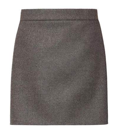 Max Mara Virgin Wool Mini Skirt