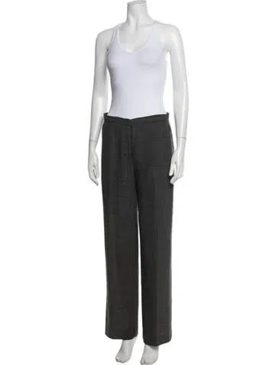 Pre-owned Max Mara Virgin Wool Pantsuit In Black
