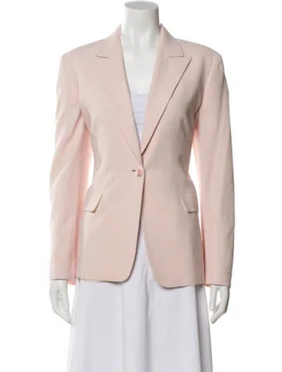 Pre-owned Max Mara Virgin Wool Set In Pink