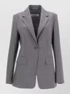 Max Mara Virgin Wool Single-breasted Blazer
