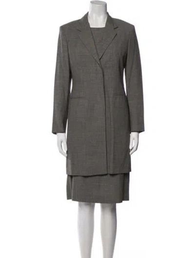 Pre-owned Max Mara Virgin Wool Skirt Set In Multi